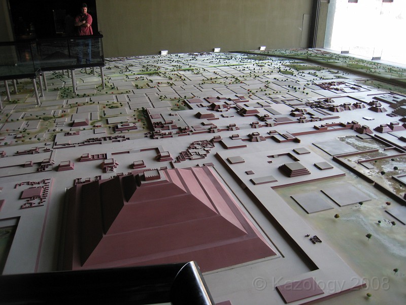 Mexico Pyramids - Mexico City 2009 1070.jpg - A trip to the Teotihuacan area of Mexico to visit the pyramids. A vast complex and a great climb to the top. This was followed by lunch in a cave, then a visit to the historical center of Mexico City. March 2009.